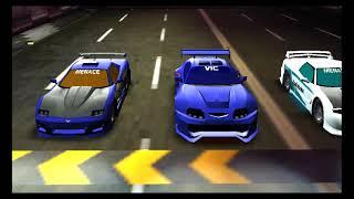 Need For Speed Underground Rivals Gameplay - #14 FINAL DRAG RACE AT NEXUS with Vic Supra VS Corvette