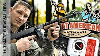 GREAT AMERICAN OUTDOOR SHOW  - Inside Look - HUNTING -FISHING -CAMPING -SURVIVAL -Best Show