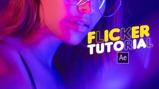 After Effects Flicker Style Text Animation