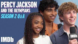 PERCY JACKSON SEASON 2!? Cast and Creator Talk Highly Anticipated Next Season | IMDb