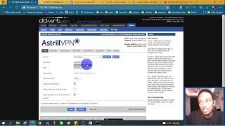 Astrill VPN Applet Setup on Wi-Fi Router through DD-WRT