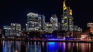 Frankfurt Skyline nacht Fotos