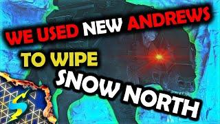 Ark Official PvP | Using Andrewsarchus To Wipe Snow North | Part 2