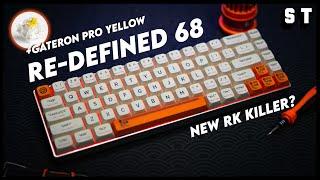 BETTER RK68? Re-Defined 68 Kit Build - Gateron Pro Yellow Cherry Stabs XDA Keycaps | Samuel Tan