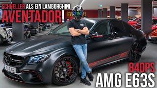 840PS & 1100NM AMG E63S AUTOBAHN | Schneller als ein Lamborghini Aventador!