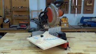 Amazing Miter Saw JIG for Perfect Cutting JIG