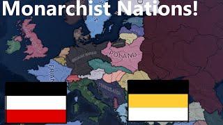 What IF USSR And Germany Became Monarchist !? Hoi4 Timelapse