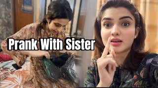 Prank With Sister Gone Wrong ‍↕️ | Ami Ne Sara Prank Kharan kar Diya 