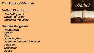 4. The Book of Obadiah