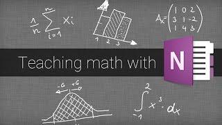 Teaching Math with Onenote