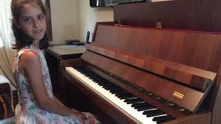 J.S.Bach: Two part Invention n.4. Daniela Teova - piano