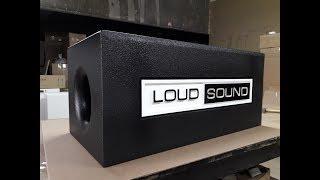 Процесс изготовления сабвуфера #3! LOUD SOUND