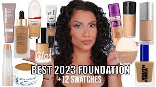 BEST *new* FOUNDATIONS OF 2023 post July + SWATCHES 12 shades *oily skin* |MagdalineJanet   HD 1080p