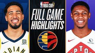 PACERS at RAPTORS | EMIRATES NBA CUP  | FULL GAME HIGHLIGHTS | December 3, 2024