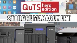 QNAP QuTS Hero ZFS Storage Manager Overview