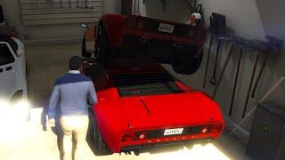 GTA V - Weird Car Glitch