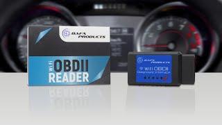 BAFX Products WiFi OBD Reader for Android or iOS (iPhone/iPad) Devices Product Review Video