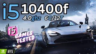 Intel i5 10400f Tested in 15 Games (2024) | 1080p