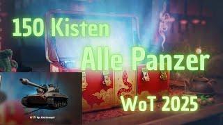 WoT Snake Boxes 150 boxes opened and all tanks also get the Kpz Erich 2025