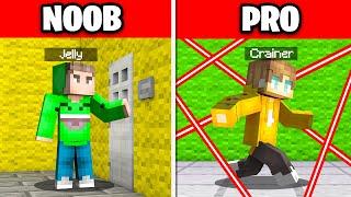 NOOB Vs PRO PRISON ESCAPE In Minecraft!