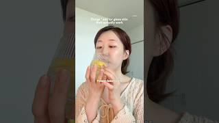 Things I eat for glass skin that actually work#shorts