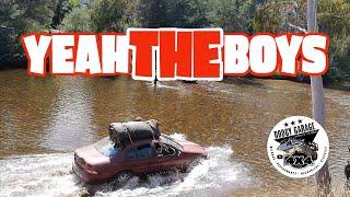 YEAH THE BOYS | River crossing, NO 4WD, NO PROBLEM