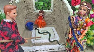 Barbie Doll All Day Routine In Indian Village/Pinky Ki Kahani Part - 158 / Barbie Hindi Kahaniya ||