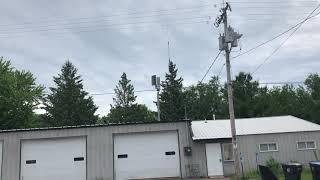 ASC RE-1600 Tornado Siren Test - Arpin,WI