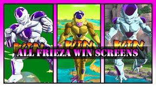 EVERY FRIEZA FORM WIN SCREEN IN CHRONOLOGICAL ORDER - MAY 2022||DRAGONBALL LEGENDS