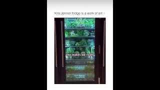 "Inside Kris Jenner’s Fridge—You Won’t Believe How Stunning It Is! ️"