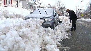 'I'm tired of it;' Fitchburg residents dig out from feet of snow