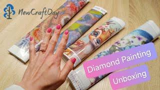  Diamond Painting Unboxing NewCraftDay | Meine ersten DP Bilder vom NewCraftDay Shop️