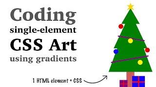 How to draw CSS art using CSS gradients