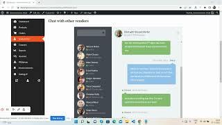 Introducing Dokan Multivendor Custom Live Chat System For Vendors Demo 1