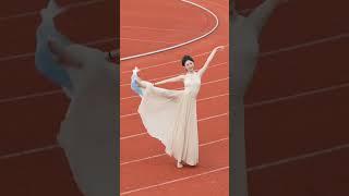 I took my pen to copy her classical dance dance fan drag challenge