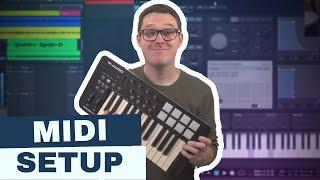 How to Get Started Recording with Midi Keyboards in Presonus Studio One