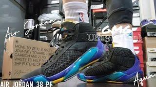 Air Jordan 38 PF - Aqua - 2023 - On Feet - GARY|笙開箱(GARY UNBOXING)