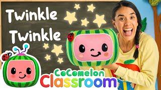 Twinkle Twinkle Little Star | Shapes With Ms. Appleberry | CoComelon Classroom Learning Kids