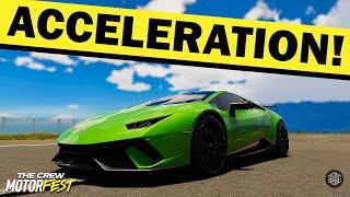 Lamborghini Huracan Performante Has GREAT ACCELERATION! - The Crew Motorfest - Daily Build #82