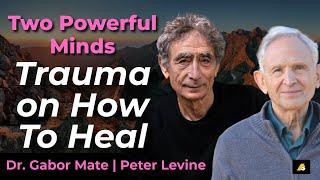 Two Visionaries Redefining Trauma and Healing #gabormate #peterlevine #trauma #somatichealing