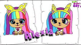 VIP Pets: How to Draw Alexia | Easy Drawing Tutorial