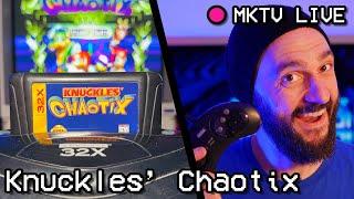 Knuckles' Chaotix on the Sega 32X:  MKTV Live Stream