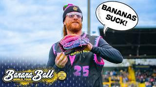 Pitcher TALKS TRASH vs. the Savannah Bananas | Mic'd Up