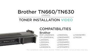 ImagingNow   Brother TN660   Toner Installation