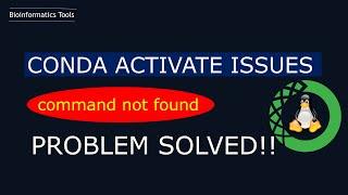 Conda comand not found error  | how to deal with it |  conda tutorial