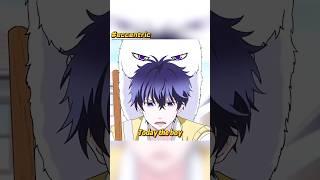 There's a monster on the boy's back.#anime #drama #shorts