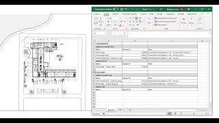 DYNAMO SCRIPT PREVIEW - EXPORT xlsx SCHEDULE OF CAD INSTANCES WITH THEIR REFERENCE VIEWS