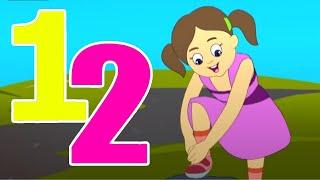 Ein zwei meiner Schuhschnalle | Kinder videos | Kinderreime | Kindergarten | Deutsche kinderlieder