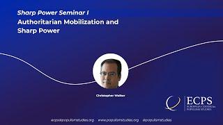 Seminar I Christopher Walker: “Authoritarian mobilization and sharp power”