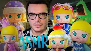 [ASMR] UNBOXING THE MYSTERY POP MART BLIND BOXES. MOLLY. ANTON S